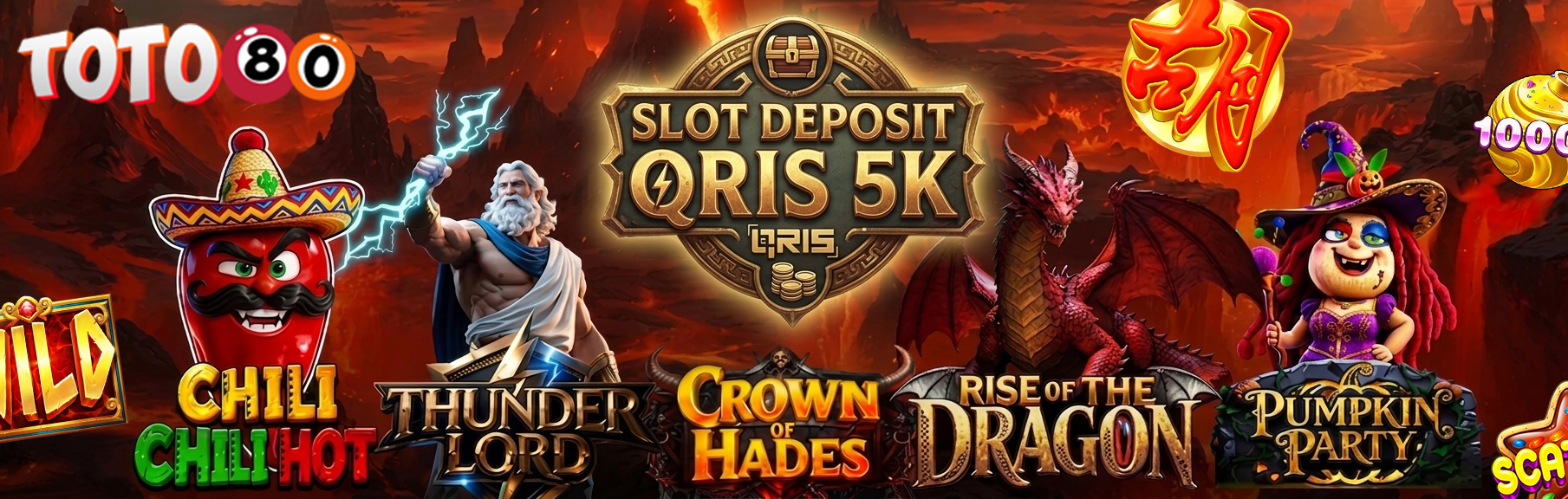 Toto80 Slot Deposit 5k Qris